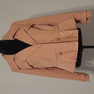 New York and Company light weight cinch waist jacket size Medium